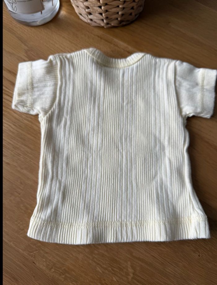Brassière coton jaune Petit Bateau 3 mois - photo numéro 5