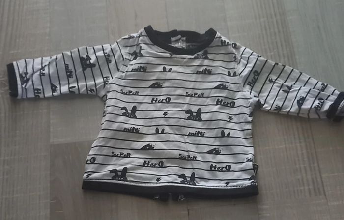 Tee shirt manches longues 6 mois