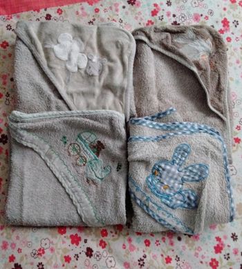 Cape de bain serviette bébé