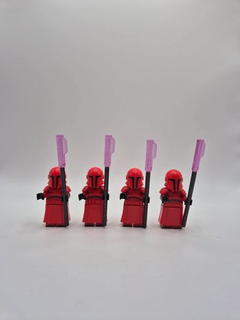 Figurines type lego 4 Impérial Praetorian stormtroopers star wars