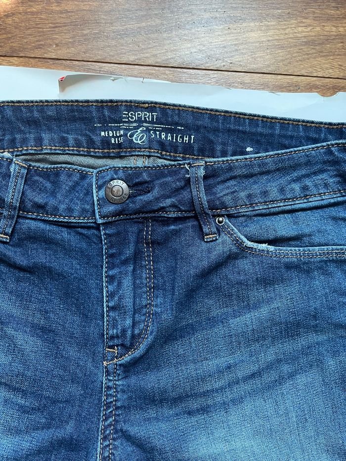 Lot de 2 pantacourts en jean zara et esprit taille S/36 - photo numéro 4