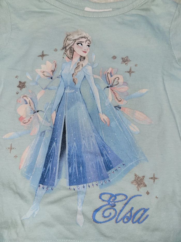 Tee-shirt Elsa 2ans - photo numéro 2