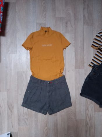 Ensemble short et haut