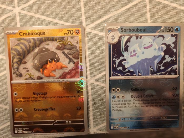 Lot cartes Pokémon reverses pokeball foudre noire et flamme blanche - photo numéro 6