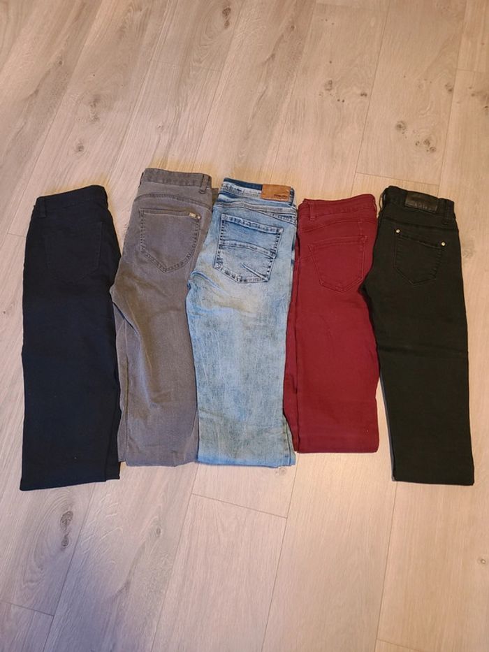 Lot pantalons femme 38