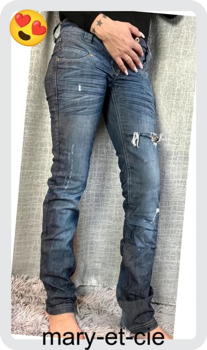 SOLDÉ - Jeans troué Springfield taille 36