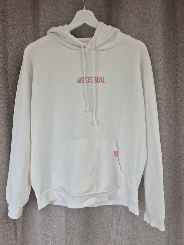 Sweat à capuche Blanc Taille M Jennyfer - photo numéro 1