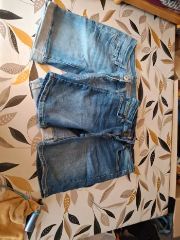 Short en jean