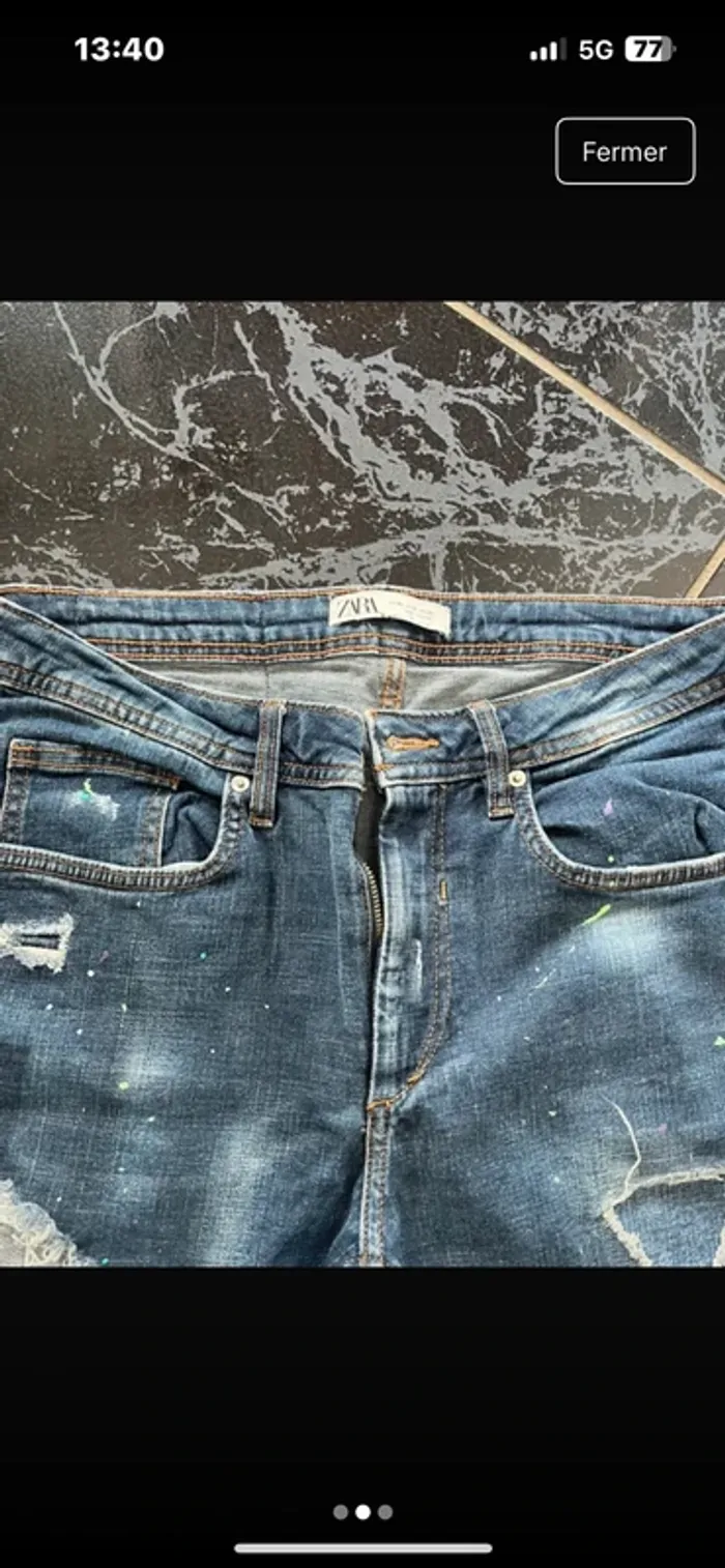 Jeans Zara 40 - photo numéro 2