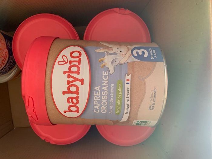 lait de chèvre croissance et céreales