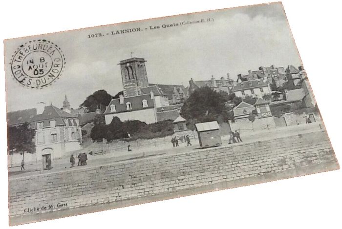Carte postale ancienne   Lannion (Côtes d' Armor)   Les Quais