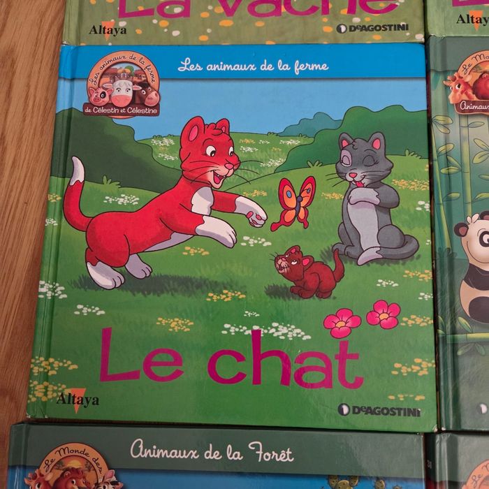 Livre enfant atlas les animaux documentaire lot ou unité - photo numéro 7