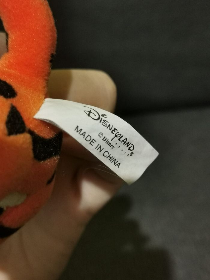 Peluche tigrou avec cadre photo disney - photo numéro 6