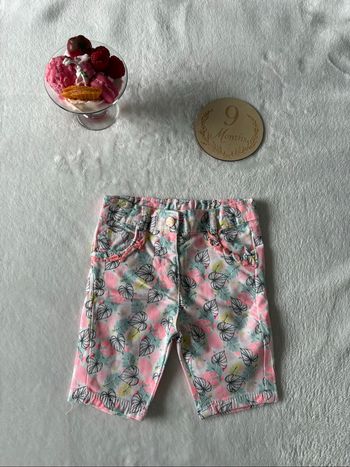 👖 Pantacourt bébé - 9 mois - Orchestra