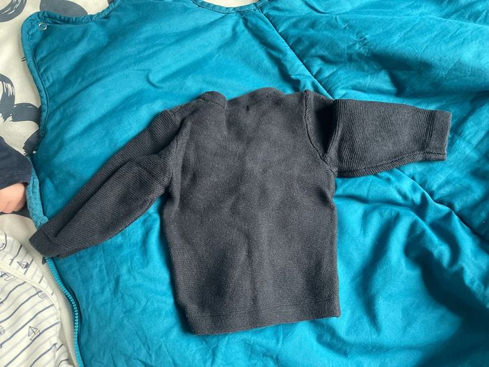Gilet bleu marine - photo numéro 2