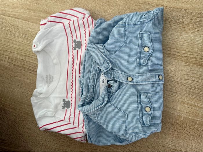 Chemise et t -shirt manches long