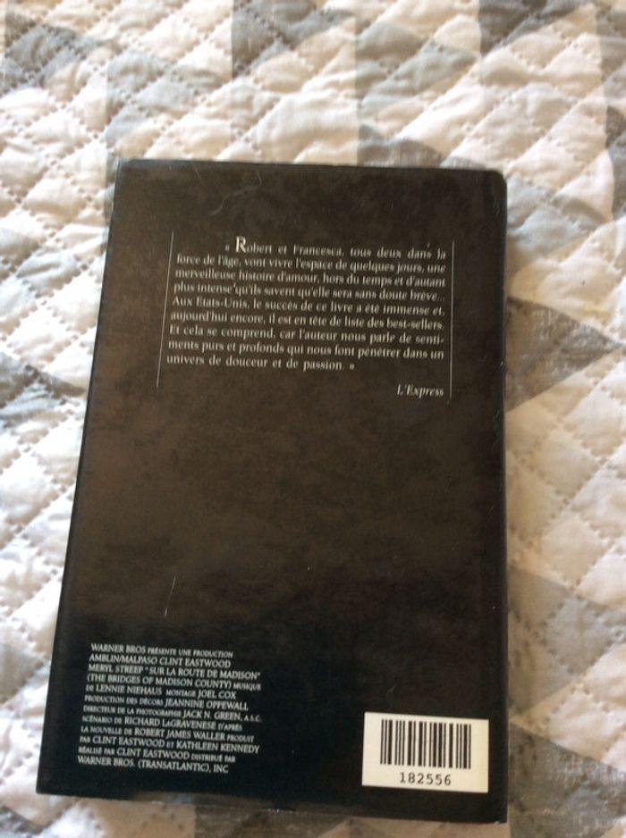 #sur la route de Madison par Robert James Waller - photo numéro 3