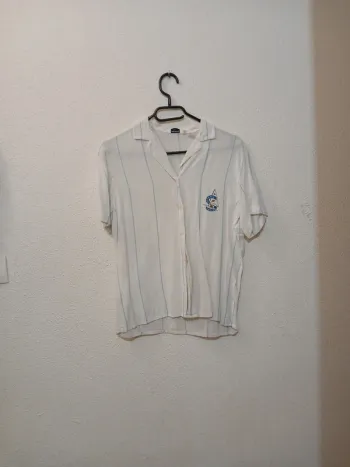 Chemise blanche a rayures " Daniel hechter " taille 40