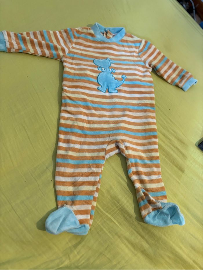 Pyjama en velours 12 mois