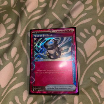 carte pokémon mixeur brillant