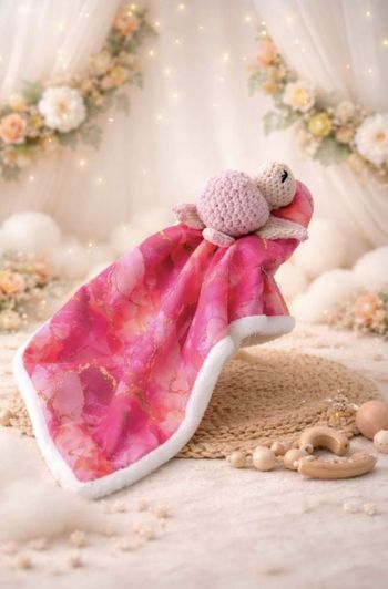 Doudou tortue fille 