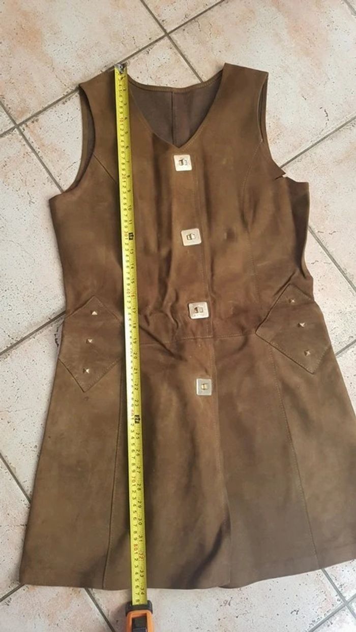 Robe vintage daim - photo numéro 4