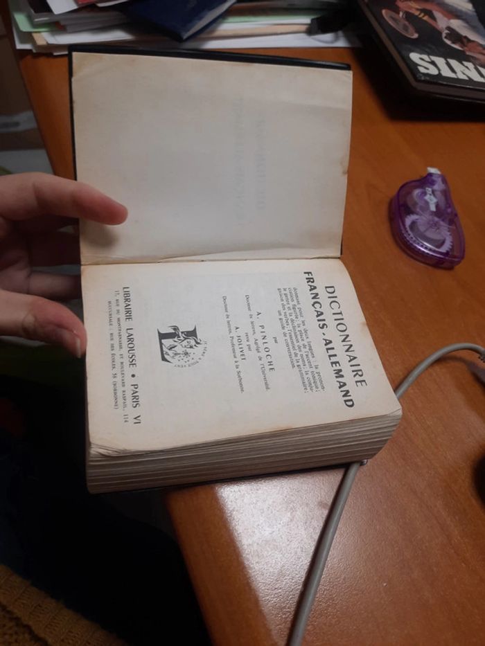 Dictionnaire petit français allemand - photo numéro 9