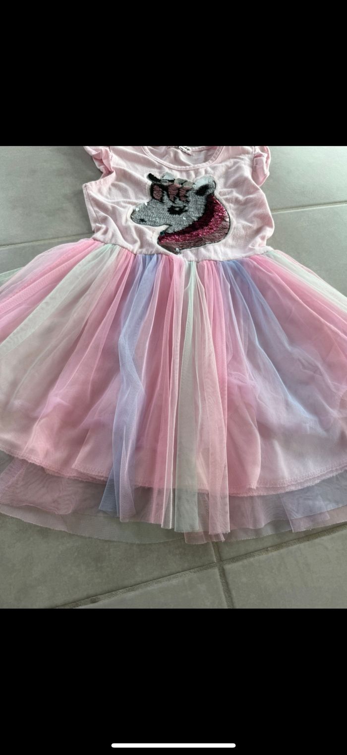 Robe Licorne avec tulles 8 ans - photo numéro 5