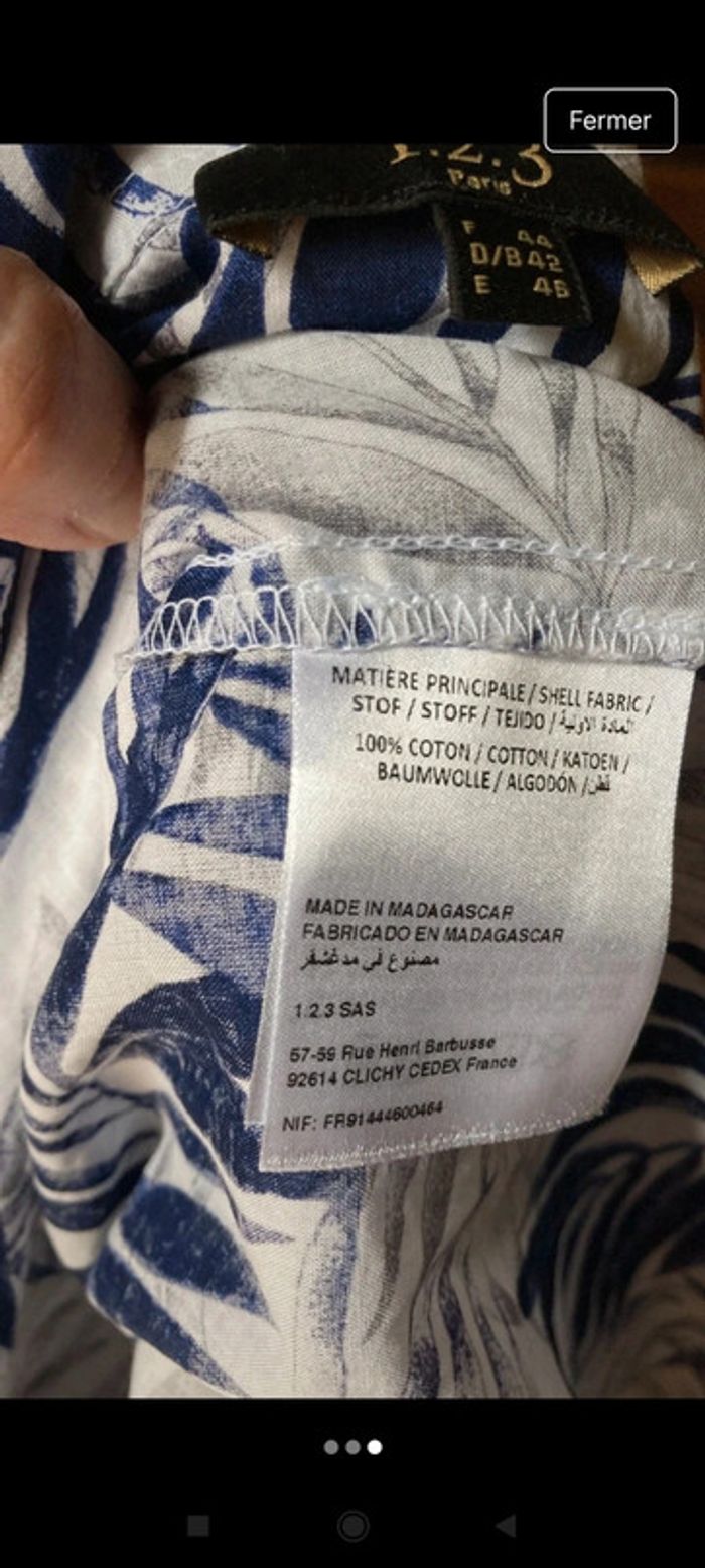 Chemise 123 - photo numéro 3