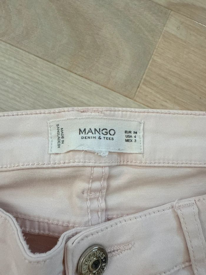 Jean Mango rose pâle – Taille 36 – Très bon état - photo numéro 9