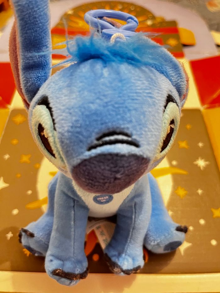 Peluche enfants Disney Stitch , avec crochet - photo numéro 3