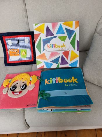 Kitibook livre éveil Montessori motricité fine