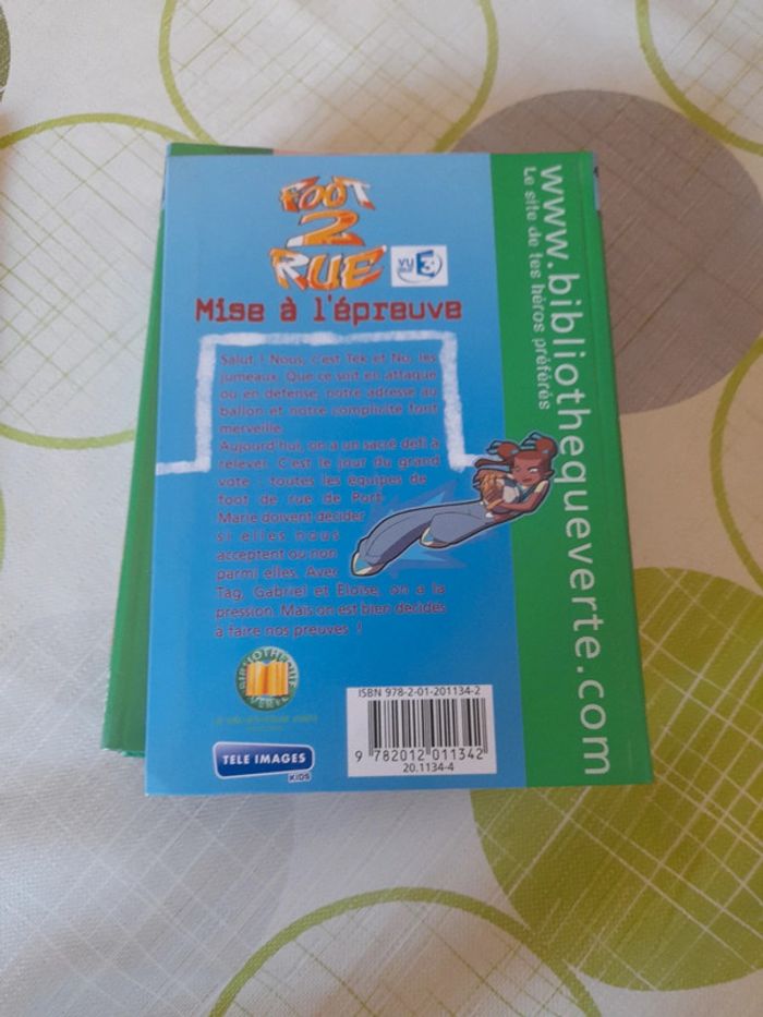 Lot de 6 livres foot 2 rue - photo numéro 6