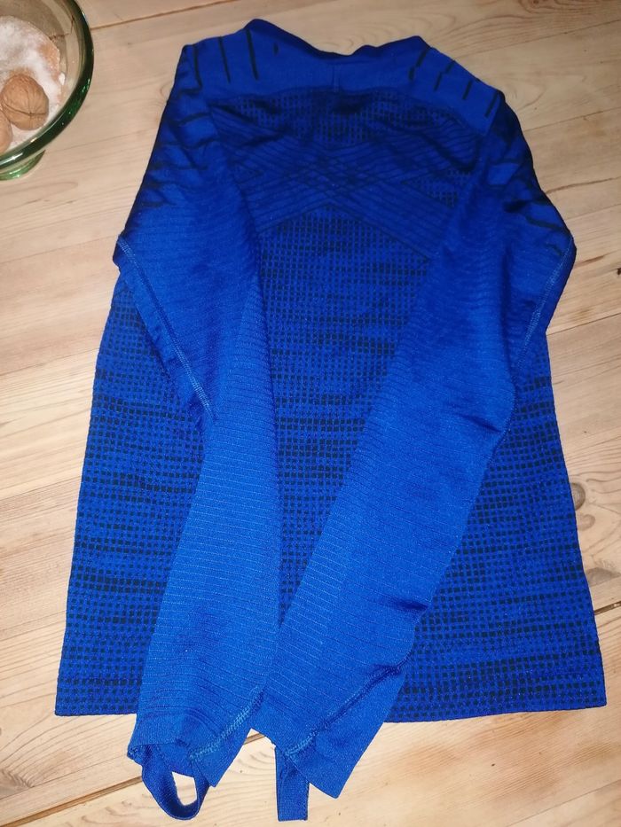 T-shirt sport technique Kipsa col V manches longues garçon 12/13 ans ans - photo numéro 7