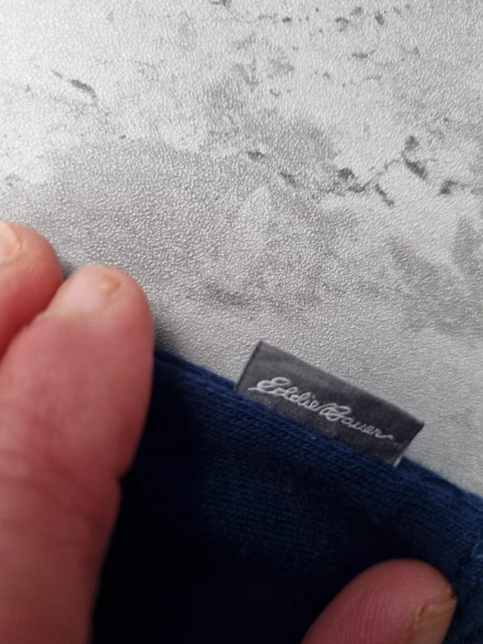 Pull à capuche Eddie Bauer bleu marine, S Hommes - photo numéro 7