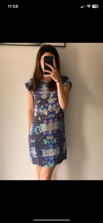 Robe bleu