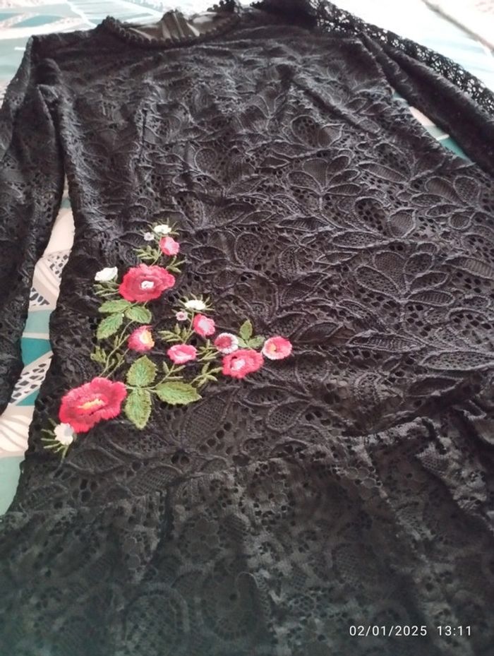 Robe Desigual en dentelle noire - photo numéro 10