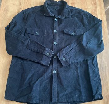 Sur-Chemise velours XXL