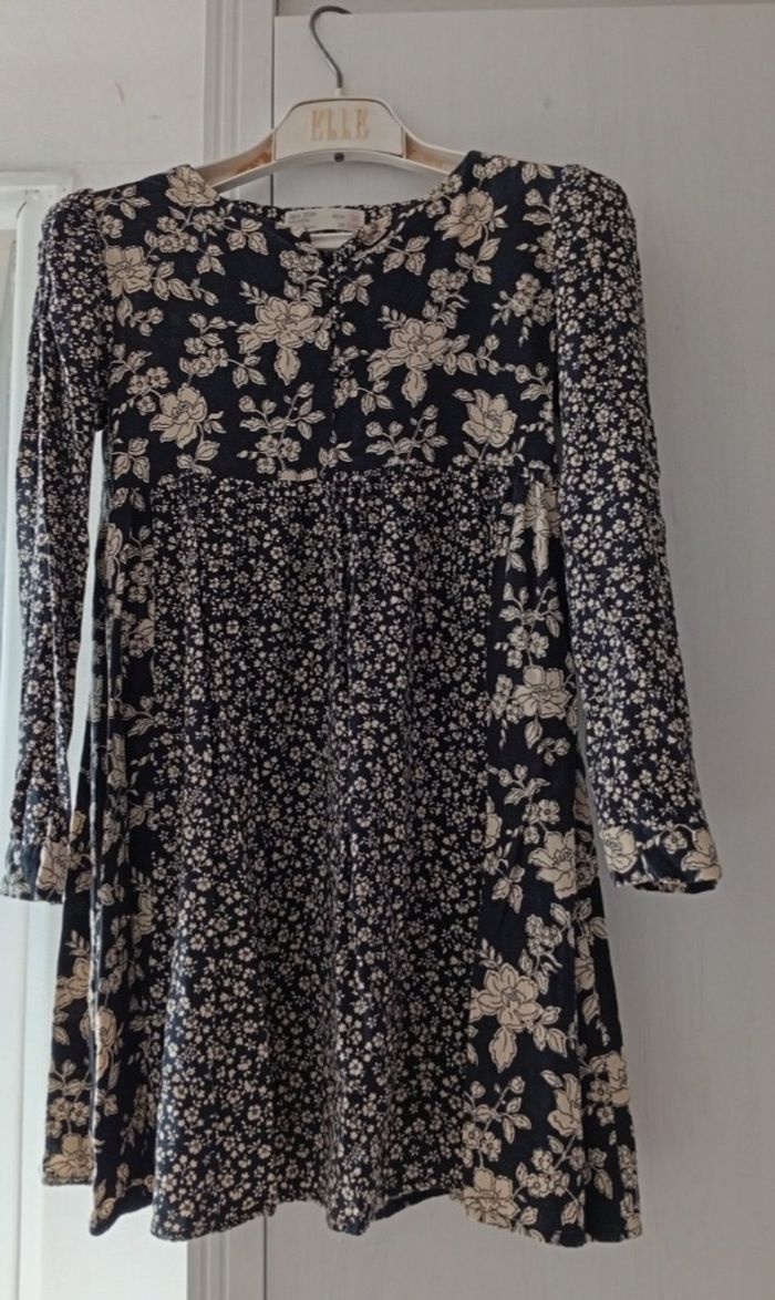 robe motif fleurs