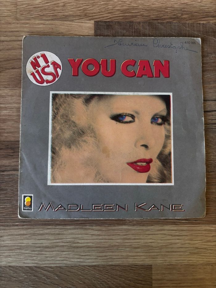Vinyle 45 tours Madleen Kane You Can