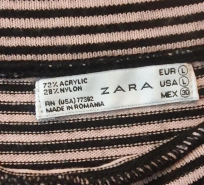 Pull vintage ligné - photo numéro 3