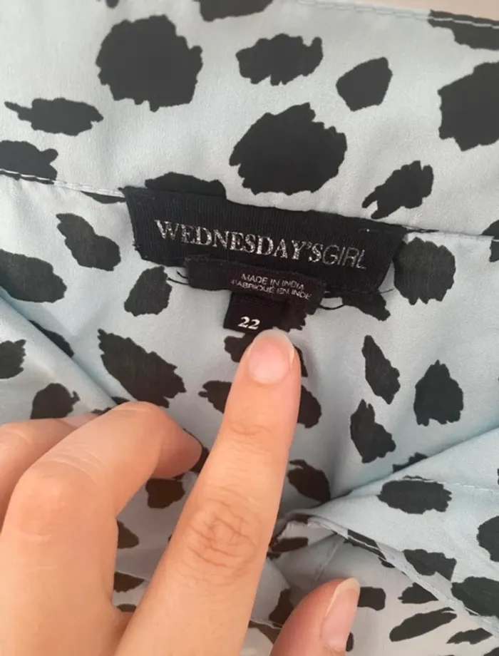 Jupe midi wednesday's girl taille 50 - photo numéro 4