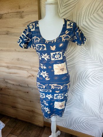 Robe Agathe velmont taille 36 à motif