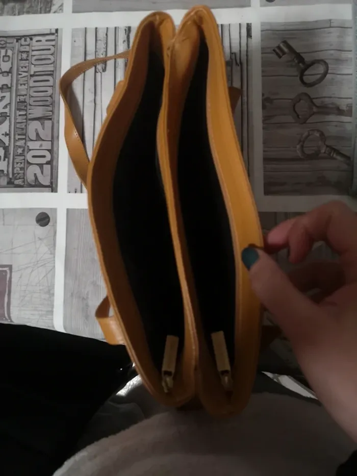 Joli petit sac marron - photo numéro 2