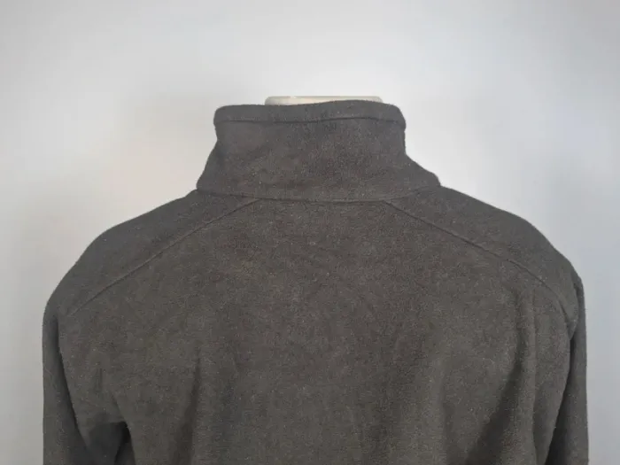 Polaire zippée Eddie Bauer – Homme M – Noir - brodé (627) - photo numéro 9