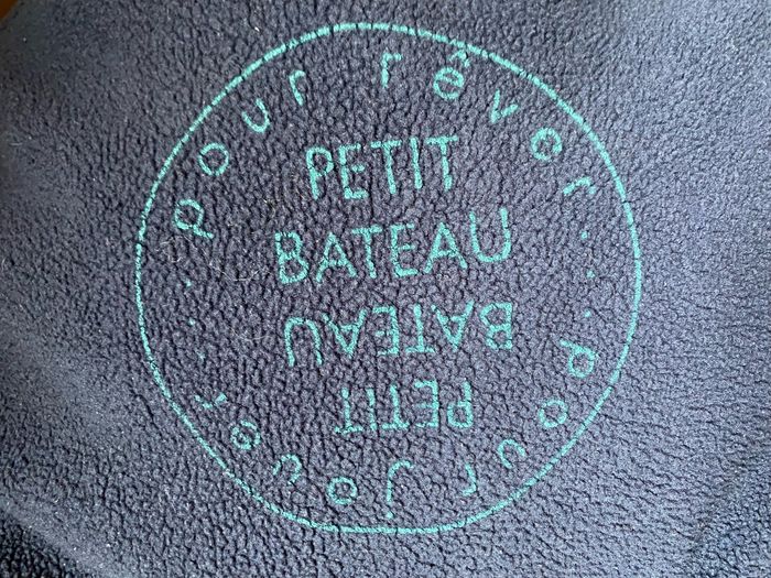 Robe de chambre polaire marine pressions 4 ans Petit Bateau - photo numéro 6