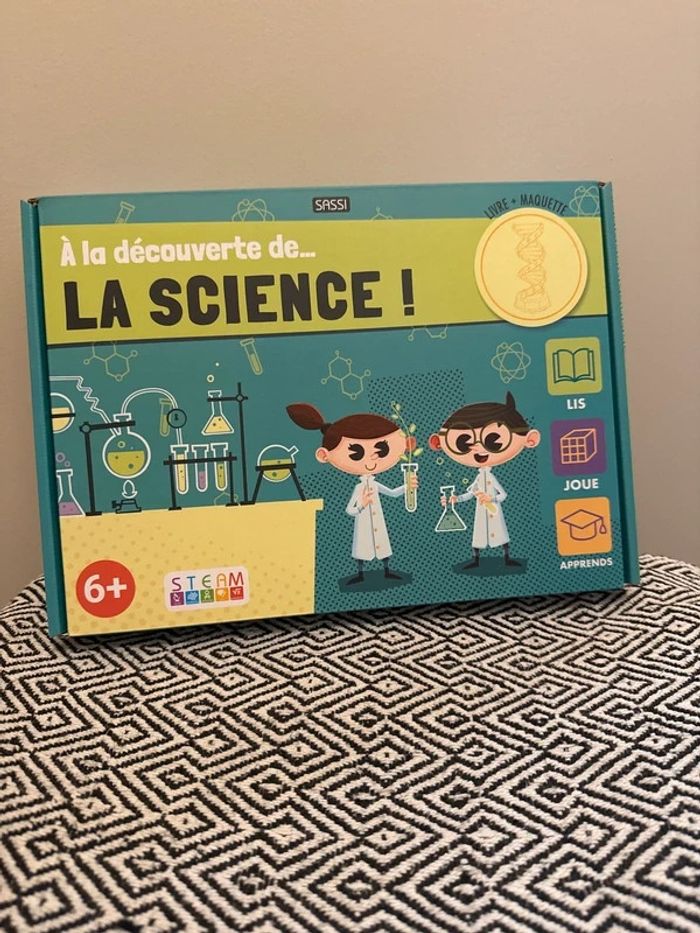 Sassi -Steam -Coffret "À la découverte de la science"