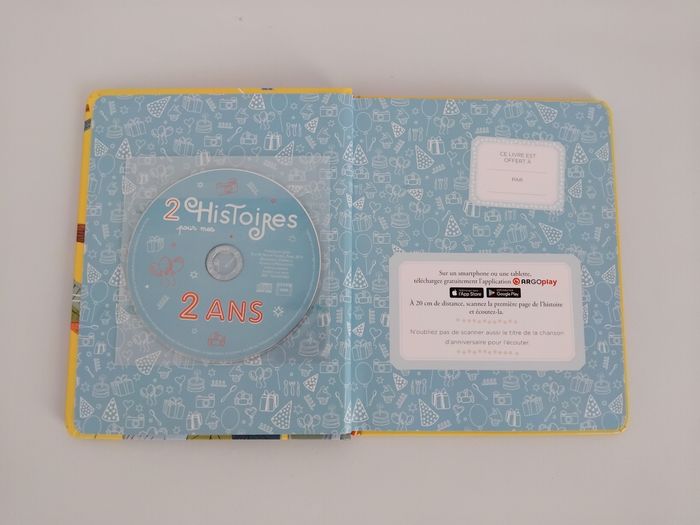 2 Histoires pour mes 2 Ans Livre + CD 📚 - photo numéro 2