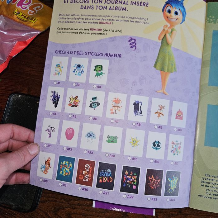 Lot pochettes panini Vice-Versa - photo numéro 4