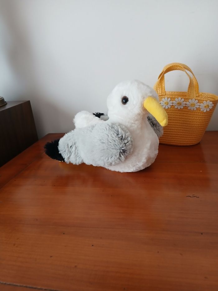 Peluche-doudou Petite Mouette - photo numéro 3